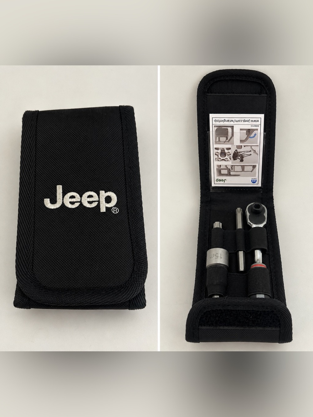 OEM Jeep Wrangler Gladiator Mopar Hard Top Door Removal Tool Kit